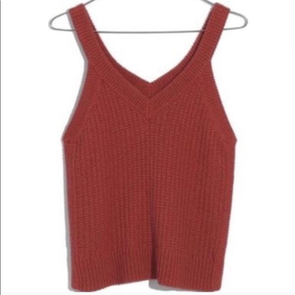 Madewell Stockton Sweater Tank Medium NWT